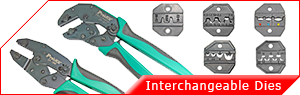 Crimping - General w/Interchangeable Dies