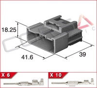 16-Way (6+10) Hybrid Kit