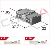 16-Way (6+10) Hybrid Kit