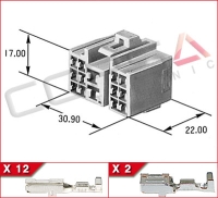 14-Way (12+2) Hybrid Kit