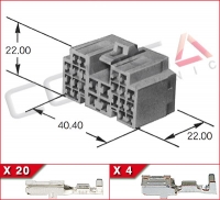 24-Way (20+4) Hybrid Kit