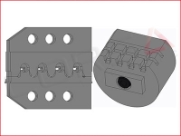 Rennsteig PEW 12 Die Set for Yazaki YESC 1.5 sealed terminals