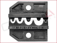 Rennsteig PEW 12 Die Set for non-insulated terminals per DIN 46234, 46235