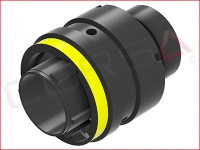 AS 22 Position Plug, Keying A = Yellow
