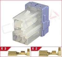 Micro ISO Relay Connector Kit, 5-pin verison