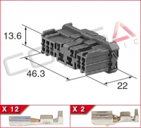 14-Way (12+2) Hybrid Kit