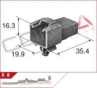 8-Way Kit with Clamp