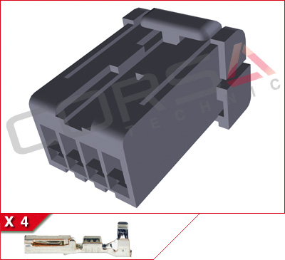 Tyco/AMP TE MULTILOCK 040 Series Automotive Motorsport Connectors 