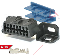 16-Way Kit, OBD II connection