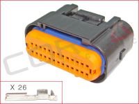 JAE 26-Way Receptacle Kit