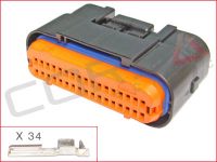 JAE 34-Way Receptacle Kit