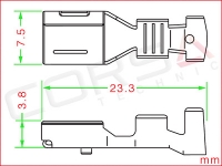 YESC KAIZEN 6.3 Unsealed Socket Terminal